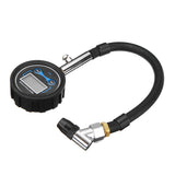 0-200Psi Digital LCD Tyre Tire Air Pump Pressure Gauge Tester Car Motorcycle Van - Auto GoShop
