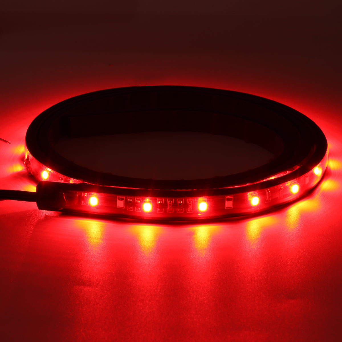 Red 4 PIN 49 Inch 72SMD LED Strip Tailgate Light Bar Signal Strobe Reverse Brake For Car Truck Motorcycle
