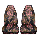 Camouflage Camo Car Front Seat Cover Protector SUV Van Pickup Truck Off-Road - Auto GoShop