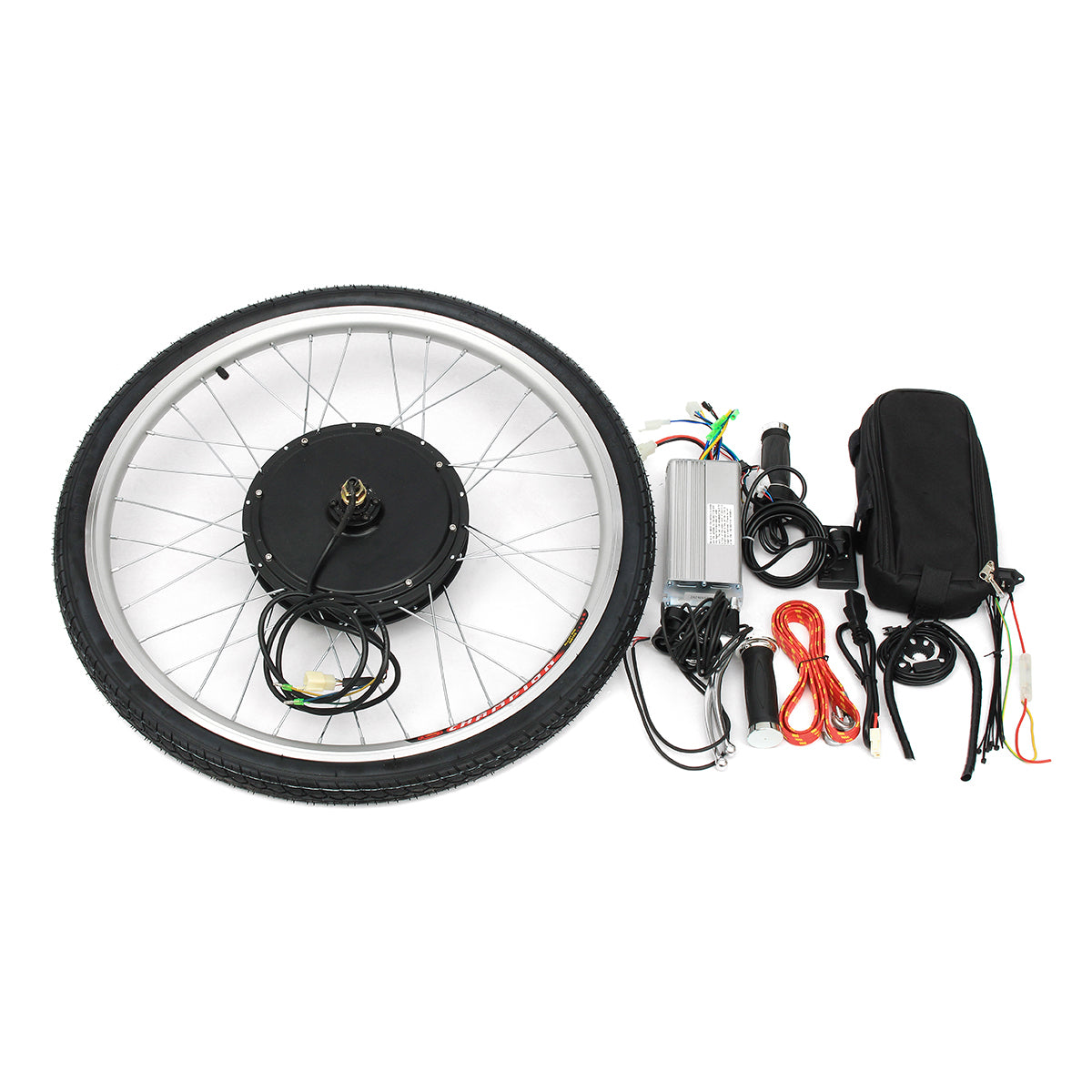 LCD + 48V 1000W 26inch Hight Speed Scooter Electric Bicycle E-bike Hub Motor Conversion Kit - Auto GoShop