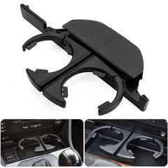 Console Front Left Hand Driving ABS Black Cup Holder Mount for BMW E39 525 528 530 540 M5 - Auto GoShop