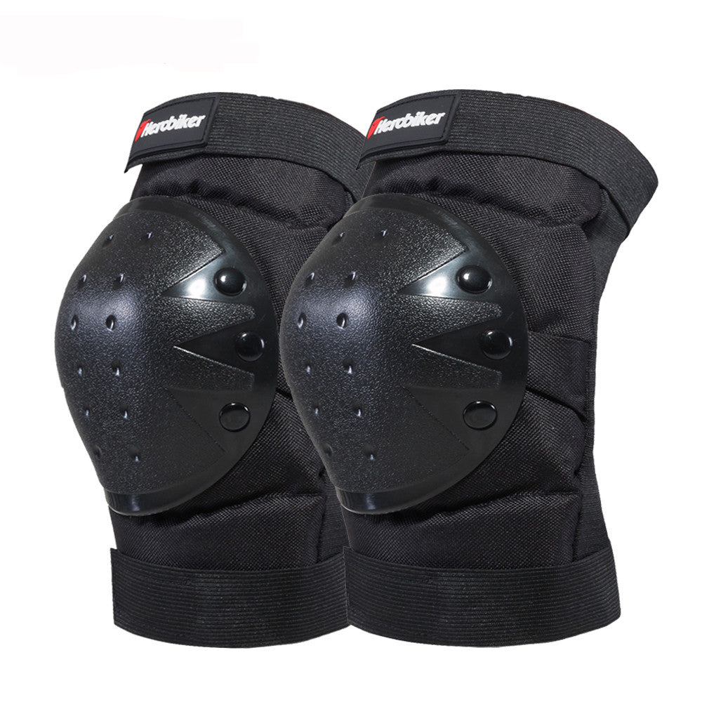 Dark Slate Gray HEROBIKER Adults Knee Pad Protector Tactical Outdoor Sport Motorcycle Protective Gear