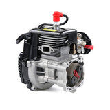 Black Rovan 810241 810242 36cc Double Ring Gas Engine 4 Bolt w/ Walbro1107 Carb NGK Spark Plug for Baja LT 1/5 RC Car