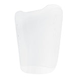 White Smoke Motorcycle Clear Windshield Deflector Universal Scooter Windscreen 3mm Thick