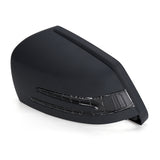Dark Slate Gray Car Side Mirror Replacement Cover Cap Black with LED Turn Signal Light for Benz W212 W204 W221