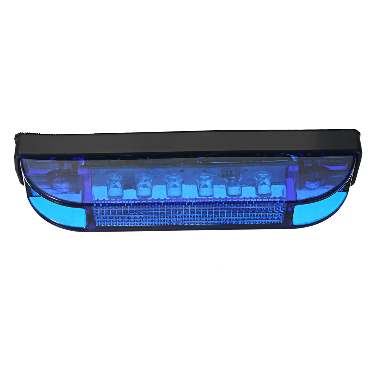 Dark Slate Blue 12V 6LED Side Marker Lights Waterproof Utility Strip for Truck Trailer Boat Navigation DC