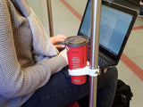 Firebrick Portable public transportation cup holder
