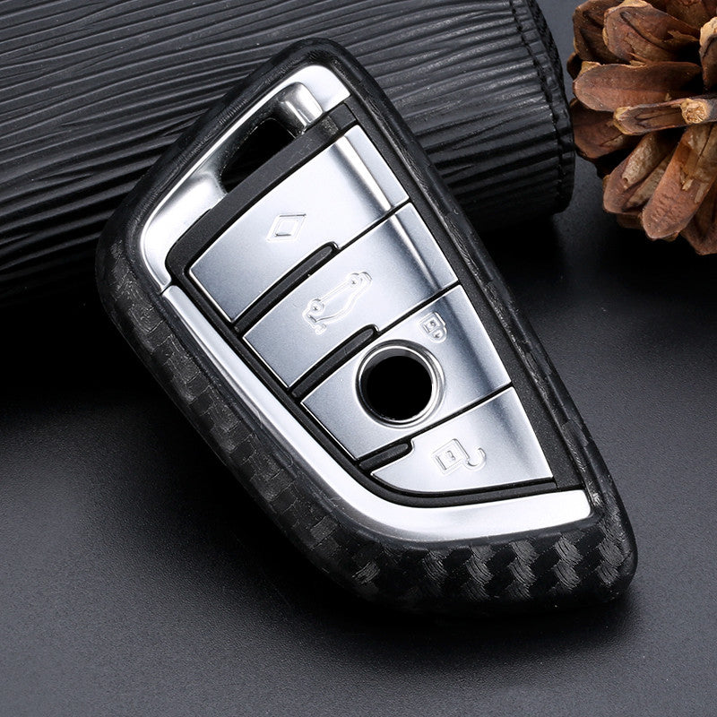 Carbon fiber blade key case cover case - Auto GoShop