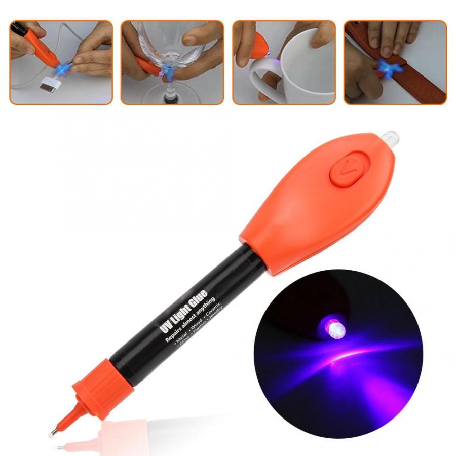 Tomato UV glue pen transparent liquid glue (Orange)