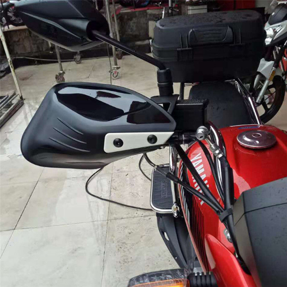Gray 22mm 7/8" Universal Windproof Handguard Protectors Motorcycle Motorbike handlebar Shield