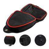 Dark Slate Gray Motorcycle Side Door Storage Bags Knee Pad For Polaris RZR XP 1000 900XC S900 2014-2020