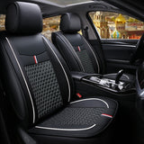 1x Front Car Full Seat Cover Waterproof Dustproof PU Leather Protector Mat Pad - Auto GoShop