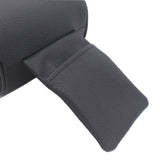 Universal PU Leather Car Arm Rest Pad Memory Foam Auto Arm Rests Covers with Phone Pocket - Auto GoShop