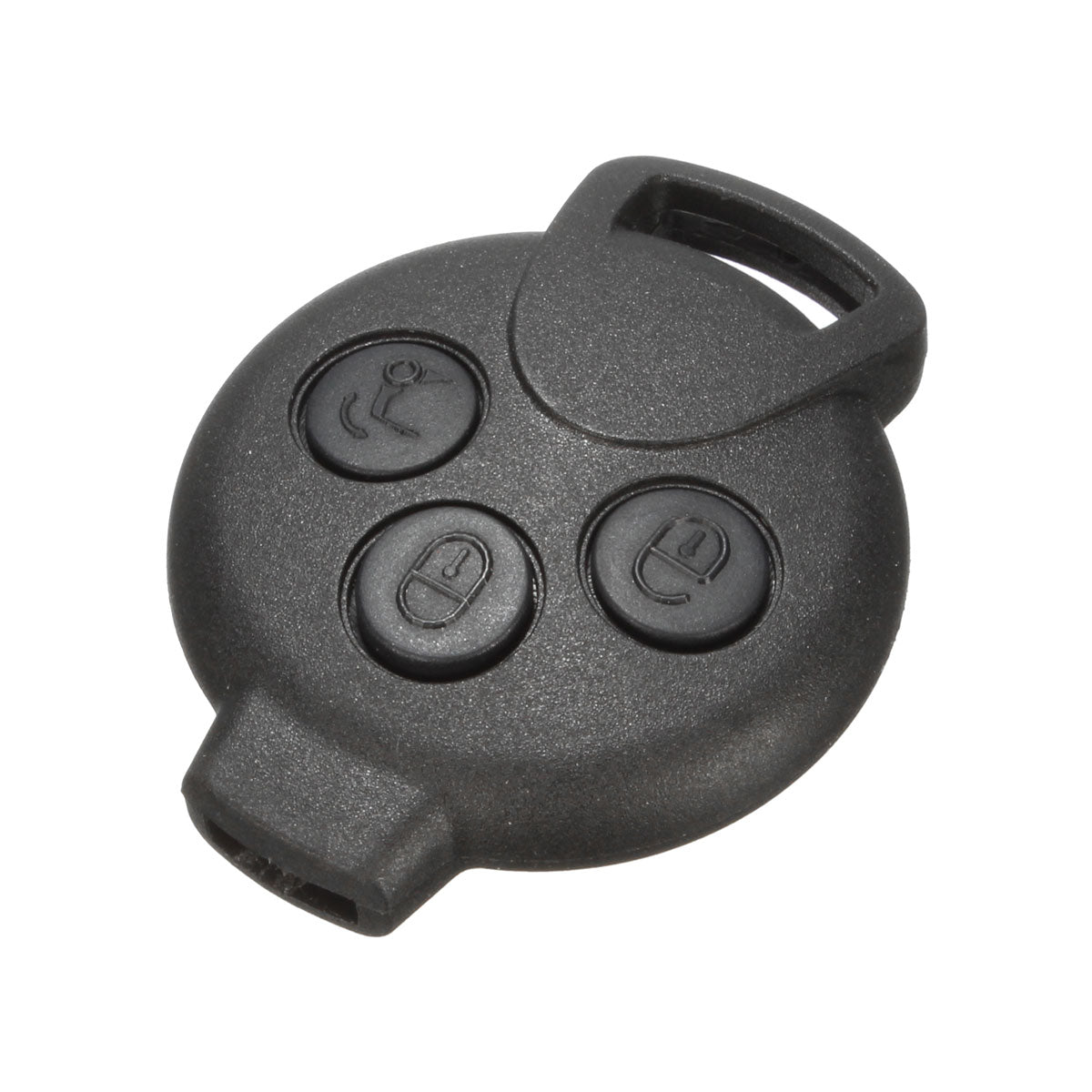 Dim Gray 3 Button Car Remote Control Key FOB Shell Case For 451 Fortwo Cabrio Roadstar Coupe
