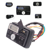 Dark Slate Gray 12V bluetooth Waterproof Anti-Theft Speaker Motorcycle Audio FM MP3 Sound Player System
