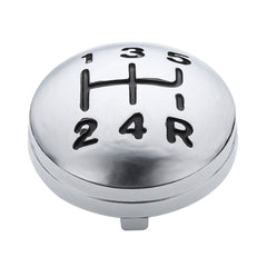 Lavender Car Gear Stick Shift Knob Cap Badge For Peugeot 106 107 205 206 207