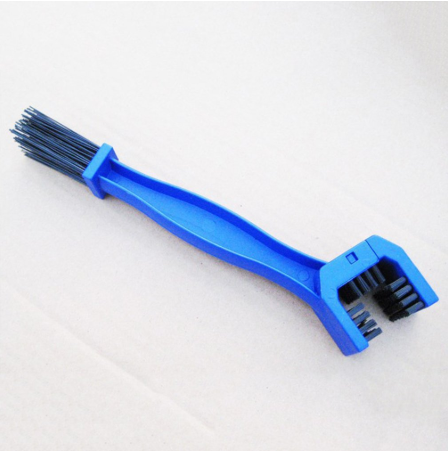 Royal Blue Motorcycle Bicycle Chain Brake Remover Clean Brush