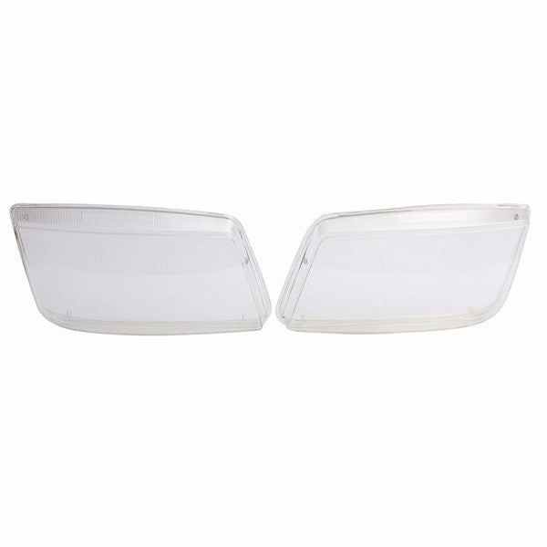 Lavender Pair Plastic Headlight Lenses Replacement fit for VW MK4 Jetta Bora 99-05