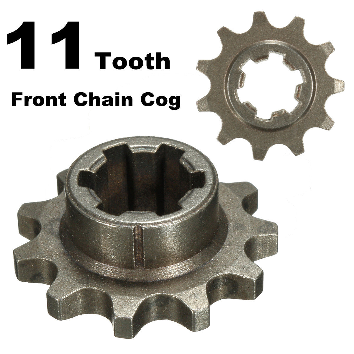 Black T8F 8mm 11/14/17 Tooth Front Pinion Sprocket Chain Cog Mini Moto Dirt Bike