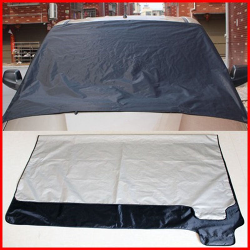 Dim Gray Magnetic Windshield Cover