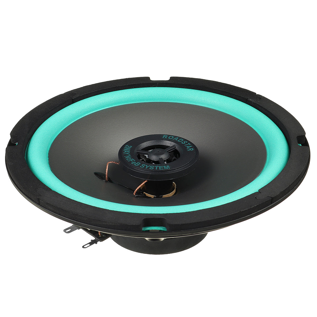 Medium Aquamarine 6.5 Inch Universal Car Horns Coaxial Speaker Audio Output High Sensitivity