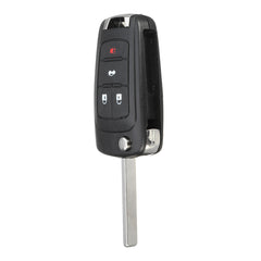 Dark Slate Gray 4 Button Car Remote Flip Key Fob Control For Buick For GMC For Chevy