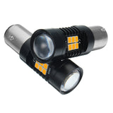 Black Pair 1156 1157 BAY15D P21/5W 2835SMD LED Car Brake Lights Tail Lamp Car Backup light Turn Bulb