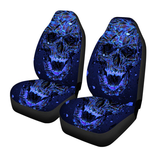 Universal Front Car Seat Covers Polyester Fiber Fou Seasons General - Auto GoShop