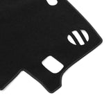 Black Dashboard Dashmat Dash Sun Cover Mat Pad For Toyota Highlander 2017 2018 - Auto GoShop