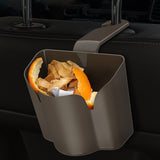 Dark Orange Car trash can