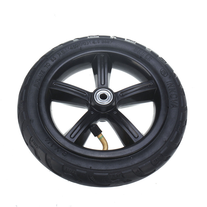 Dark Slate Gray 6mm/8mm Inflated Pneumatic Wheel Tire/Inner Tube For E-twow S2 Scooter