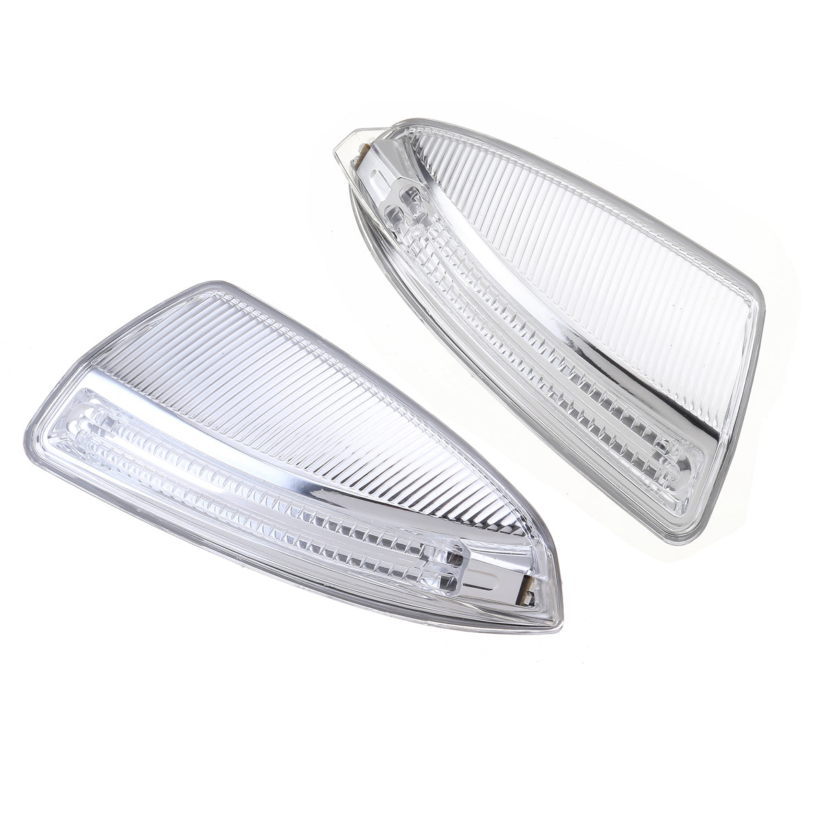 Lavender Side Mirror Turn Signal Lights Lamps Pair for Mercedes-Benz ML Class C-Class W204