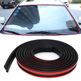 Pale Turquoise Car Sealing Strip Windshield Rubber Seal Strip Noise Insulation Car Styling