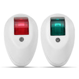 Firebrick Pair Green&Red Touring Navigation Light Marine Light LED Or Bulb For Car Boat Chandlery Boat Yacht