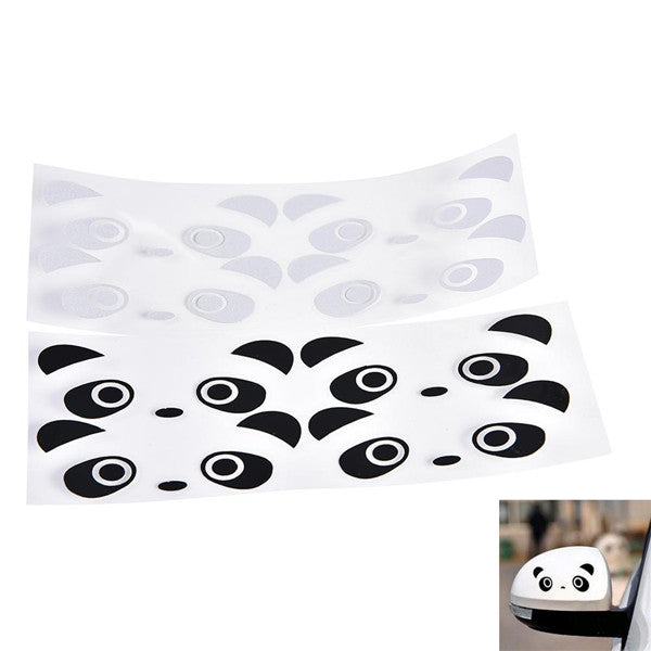 Lavender Panda Eyes Personalized Car Stickers Auto Truck Vehicle Motorcycle Decal