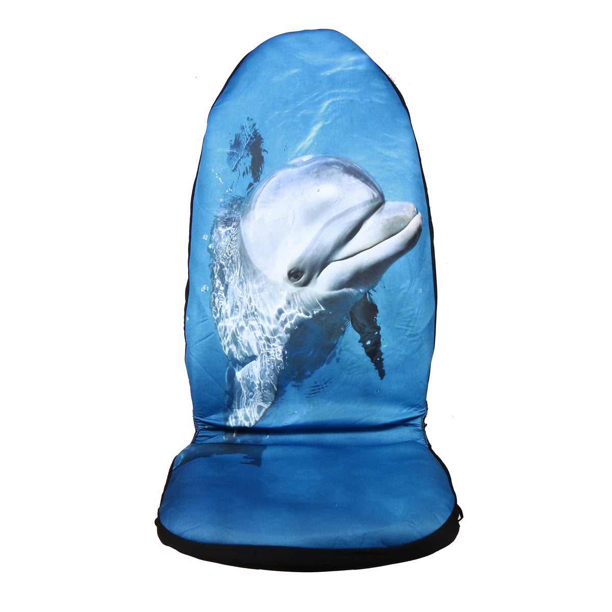 1PCS Car Seat Covers Animal Print Dolphin Highback Seat Cushion Protector Uinversal - Auto GoShop