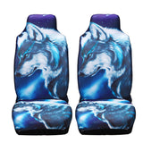 1/2/7PCS Car Seat Cover Auto Seat Protector Wolf Pattern Universal Fit For SUV - Auto GoShop