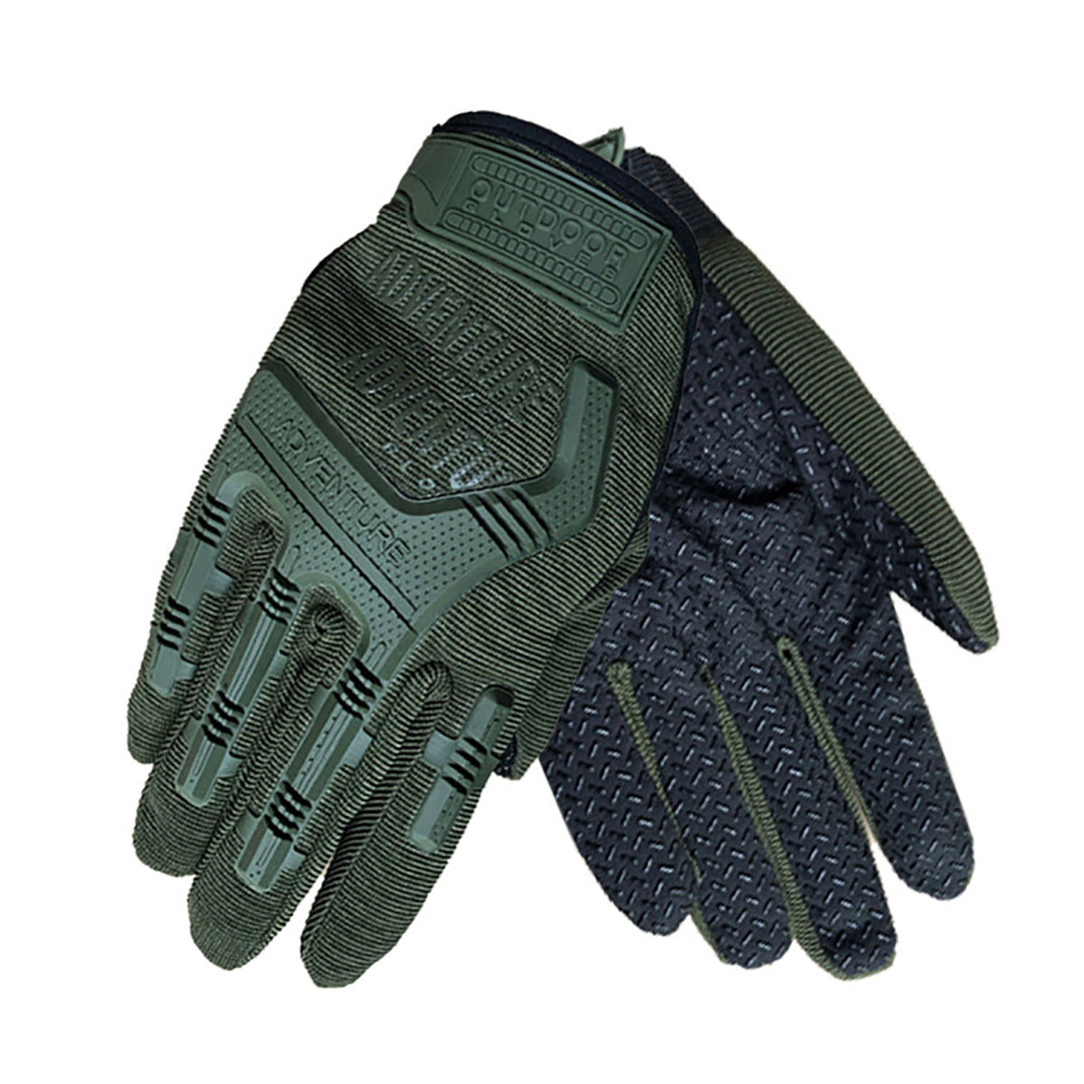 Dark Slate Gray Motorcycle Full Finger Tactical Gloves Military Army Outdoor Hunting Cycling Sports