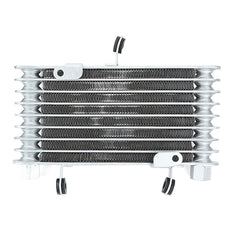 Dark Slate Gray Motorcycle Modified Large Oil Cooler Radiator And Fan Combination Package