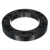 Black Steel Ring Wheel Hub Adapter Spacer Kit For NARDI PERSONAL SPARCO OMP MOMO - Auto GoShop