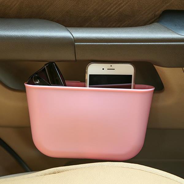 Portable Plastic Car Storage Box Car Seat Gap Pocket Phone Holder Organizer - Auto GoShop