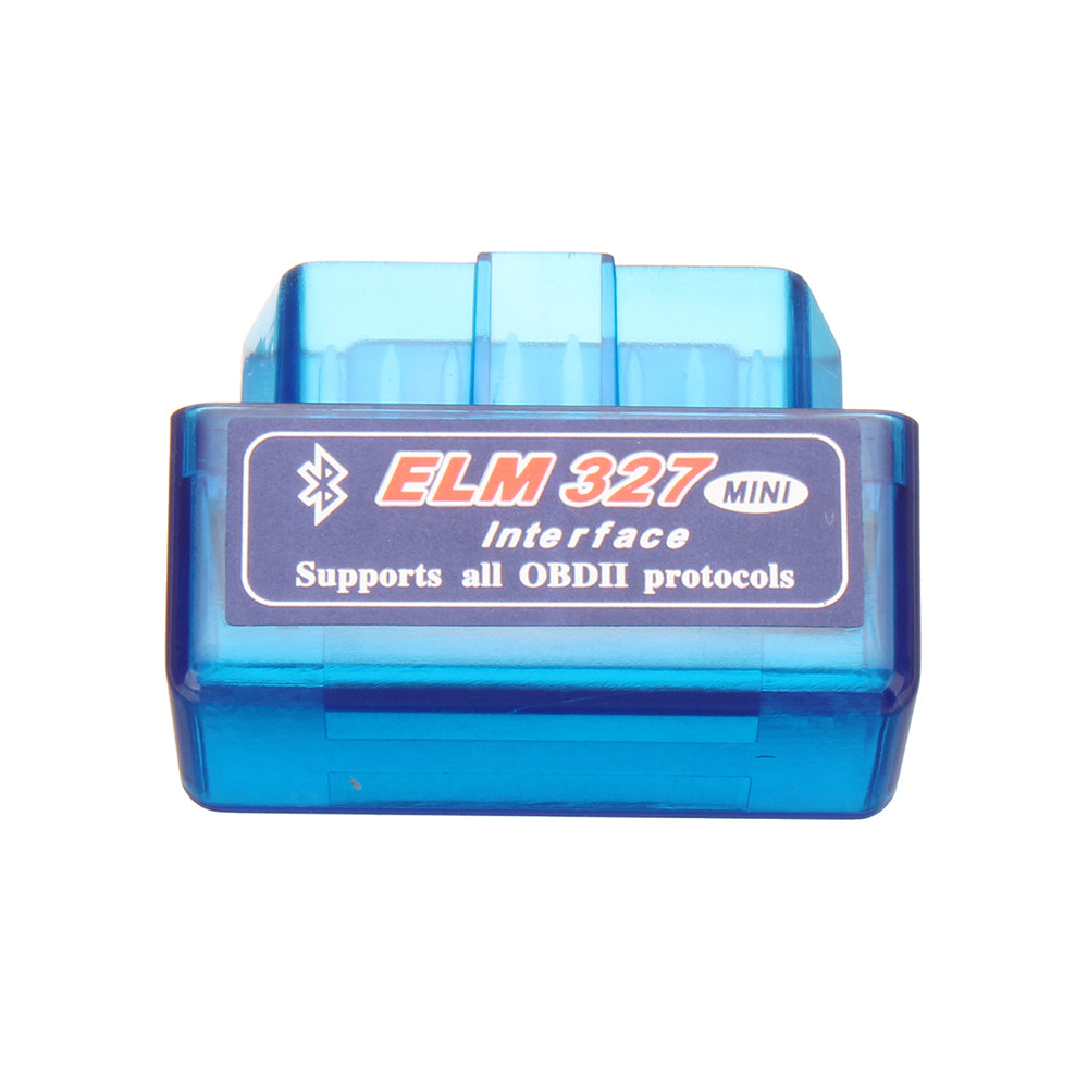 Mini ELM327 bluetooth V1.5 OBD2 II Car Diagnostic Tool Auto EOBD Scanner For Android Phone Blue - Auto GoShop
