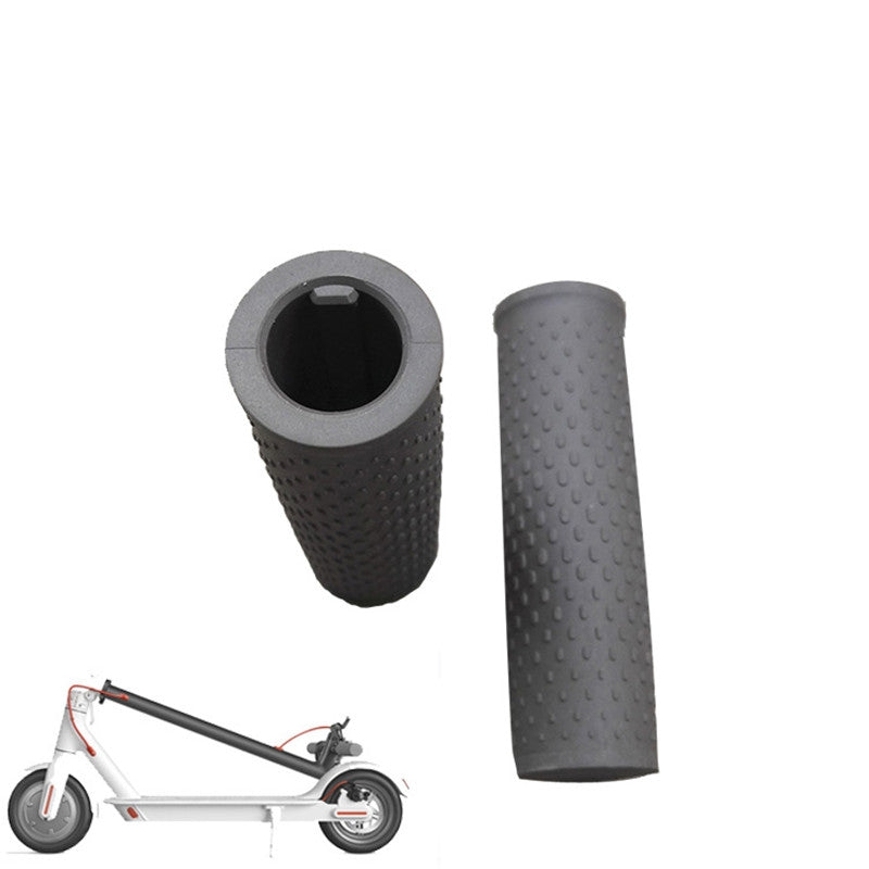 Electric Scooter Skateboard Handle Bar Grips Fixed Gear Anti-slip Rubber For M365 - Auto GoShop