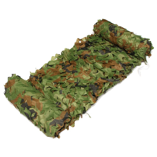 Dark Olive Green 3MX5M Hunting Camping Jungle Camouflage Net Mesh Woodlands Blinds Military Camo Cover
