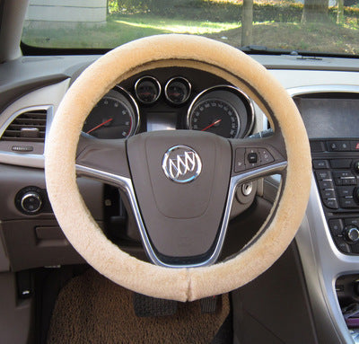Plush steering wheel cover - Auto GoShop