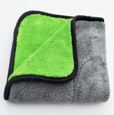Yellow Green Cleaning towel
