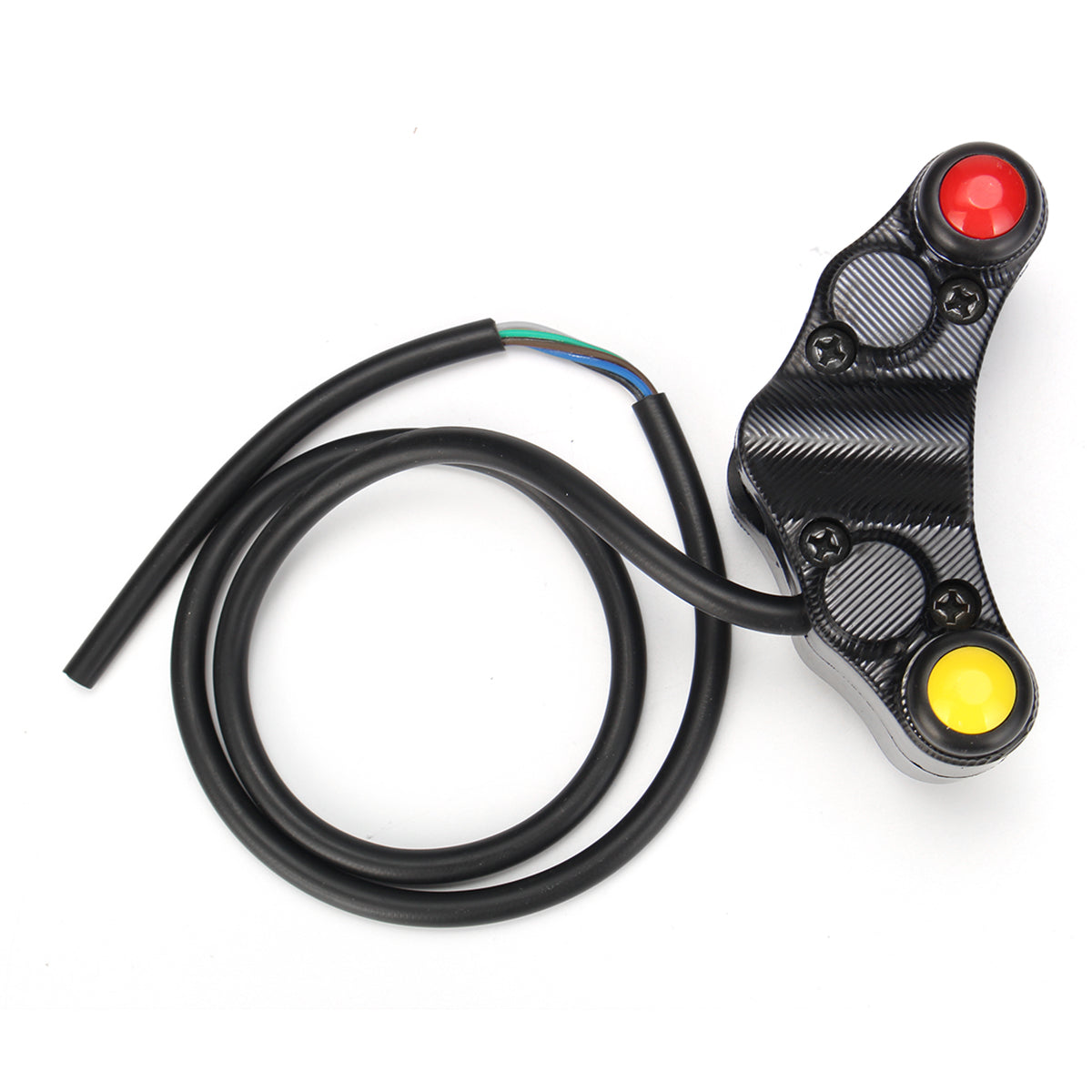 Dark Slate Gray 7 Buttons 22mm Motorcycle ATV Handlebar Headlight Fog light Horn Switch Button