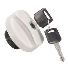 Antique White Fuel Tank Filler Lockable Cap Cover with 2 Keys for Vauxhall Opel Vectra CORSA