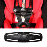 Red High quality Car Baby Safety Seat Strap Belt Harness Chest Child Clip Safe Buckle 1pc (Black)