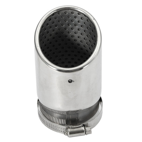 35-65mm Stainless Exhaust Muffler Pipe Silencer Tip Modification Universal for Car SUV - Auto GoShop